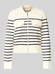 Cardigan mit durchgehendem Reißverschluss von Rich & Royal - 34