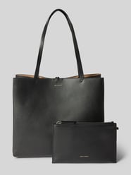 Large Shopper aus edlem Rindleder von Marc O'Polo Schwarz - 46