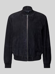 Regular fit leren jack van echt chevreau-suède model 'H-MULLER' van BOSS - 33