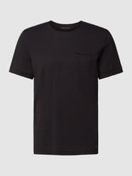 T-Shirt mit Brusttasche von NO EXCESS Schwarz - 18