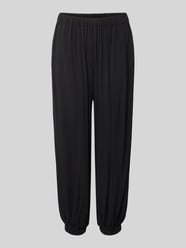 Spodnie dresowe o kroju relaxed fit z czystej wiskozy model 'Radia' od Soyaconcept - 8