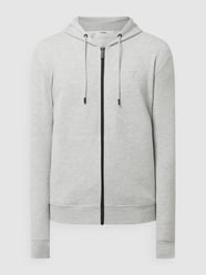 Sweatjacke mit Label-Patch von Guess Grau - 37