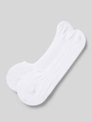 Kousenvoetjes met labeldetail, model 'Stap Medium Cut' van Falke - 33