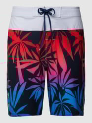 Badehose mit Allover-Muster Modell 'MIRAGE MASON BARREL KILLA' von Rip Curl Rot - 28