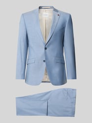 Slim Fit Anzug aus Schurwoll-Mix mit Viskose-Anteil von ROY ROBSON - 1