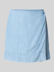 Skort van mix van katoen en lyocell in wikkellook van Jake*s Studio Woman - 7