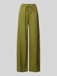 Wide Leg Leinenhose mit elastischem Bund von Emily Van den Bergh - 18