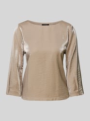 Blusenshirt mit 3/4-Ärmel Modell 'Flixi' von OPUS Beige - 15