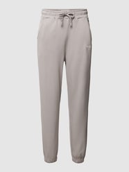 Sweatpants mit Label-Print von Alpha Industries Grau - 42