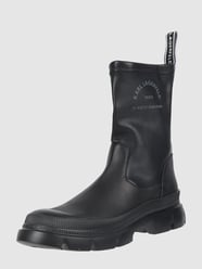 Boots van leer, model 'Trekka Max' van Karl Lagerfeld Zwart - 34