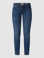 Jeansy o kroju skinny fit ze średnim stanem i dodatkiem streczu model ‘Curve X’  od Guess Niebieski - 41
