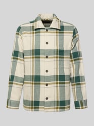 Loose Fit Hemdjacke aus reiner Baumwolle von Marc O'Polo Beige - 5