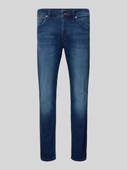 Tapered Fit Jeans im 5-Pocket-Design Modell 'MIKE' von Jack & Jones Blau - 12