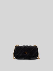 Crossbody Bag mit Label-Detail von Tory Burch Schwarz - 8