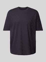 T-Shirt mit Rundhalsausschnitt von ARMANI EXCHANGE Blau - 47