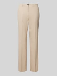 Regular Fit Stoffhose mit Viskose-Anteil in Piqué-Qualität von s.Oliver BLACK LABEL Beige - 3