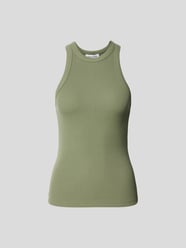 Tanktop in Ripp-Optik von Anine Bing Grün - 5