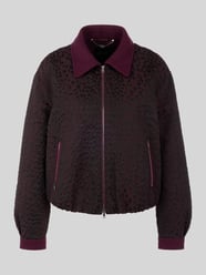Bomberjack met tweewegritssluiting van Marc Cain Bordeaux - 42