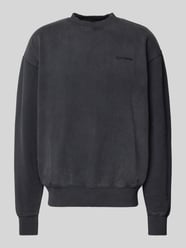 Sweatshirt mit Label-Stitching von Pegador - 25