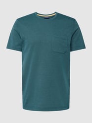 T-Shirt mit Brusttasche von Christian Berg Men Türkis - 40