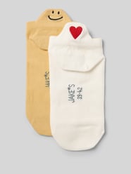Socken mit Motiv-Stitching im 2er-Pack von Jake*s Casual - 3