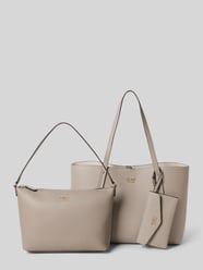 Tote Bag mit Tragehenkel Modell 'BRENTON' von GUESS Beige - 15