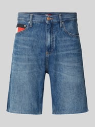 Szorty jeansowe o kroju regular fit z czystej bawełny od Tommy Jeans - 32