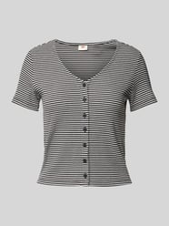 T-Shirt mit durchgehender Knopfleiste Modell 'MUSE' von Levi's® - 24