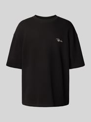 Oversized T-shirt met labelstitching van Pegador - 13