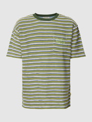 T-shirt met statementstitching van Scotch & Soda Geel - 5