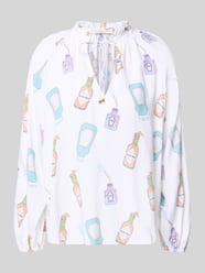 regular fit cardigan van zijdemix in tricotlook van HERZENS Bordeaux - 5