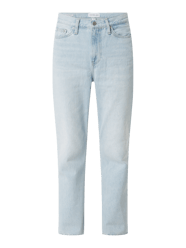 Straight Fit High Rise Jeans aus Baumwolle von Calvin Klein Jeans - 19