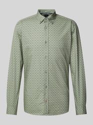 Regular Fit Freizeithemd mit Button-Down-Kragen von OLYMP Level Five Grün - 24