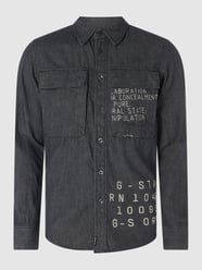 Regular Fit Jeanshemd aus Bio-Baumwolle von G-Star Raw Blau / Türkis - 35