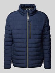 Sweatjacke mit Stehkragen von Fynch-Hatton Blau - 19