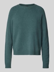 Gebreide pullover met ronde hals, model 'Febisa' van BOSS Groen - 32