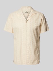 Slim Fit Freizeithemd mit Stickereien Modell 'BLUEDAN EMBROIDERY' von Jack & Jones Premium Beige - 20