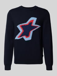 Strickpullover mit gerippten Abschlüssen von PAUL SMITH - 7