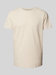 T-shirt met ronde hals, model 'ASPEN SLUB' van SELECTED HOMME - 16