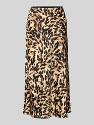 Körpernaher Midirock mit Allover-Print Modell 'YASPELLA' von YAS - 19