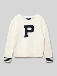 Gebreide pullover met labelstitching van Polo Ralph Lauren Teens - 13