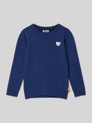 Gebreide pullover met logobadge van Steiff - 29