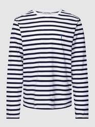 Longsleeve mit Streifenmuster Modell 'LINDEN' von Tiger Of Sweden Blau - 40
