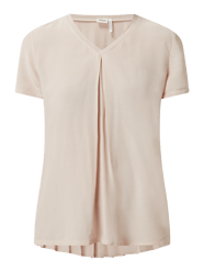 Blusenshirt aus Chiffon von s.Oliver BLACK LABEL Rosa - 41