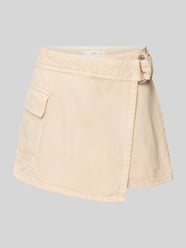 Loose Fit Shorts mit Cargotasche Modell 'SKORT' von Mango Beige - 10