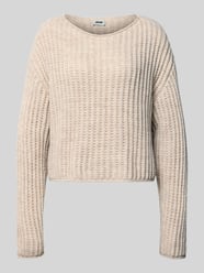 Strickpullover mit Rundhalsausschnitt Modell 'IMENY' von DRYKORN Beige - 14