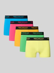 Slim Fit Trunk mit Logo-Detail im 5er-Pack von MCNEAL - 39