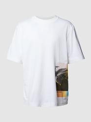 T-Shirt mit Motiv-Print von Calvin Klein Jeans Weiß - 38