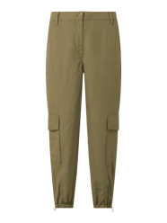 Cropped Cargohose mit Leinen-Anteil von Marc O'Polo - 26