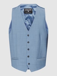 Weste mit Leistentaschen Modell 'Ves' von Strellson Blau - 4